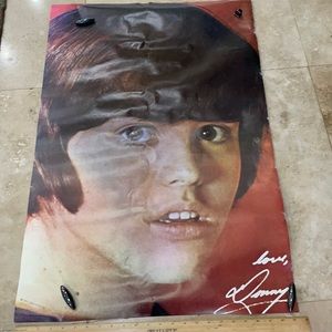 Vintage 1971 Gemini Donny Osmond poster